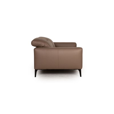 Zürich 2-Seater Sofa in Brown Leather from BoConcept for sale at