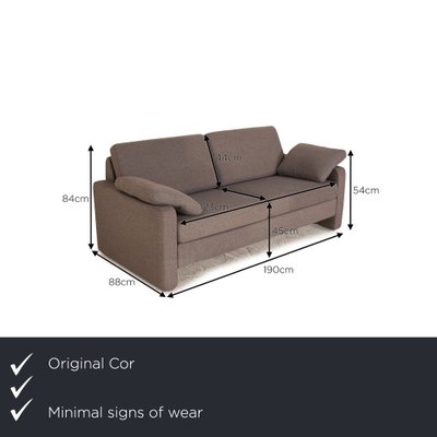 Wakefit 2 outlet seater sofa