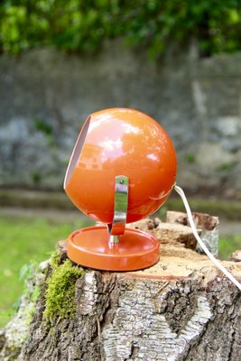 Space Age Orange Table Lamp, Italy, 1960s for sale at Pamono