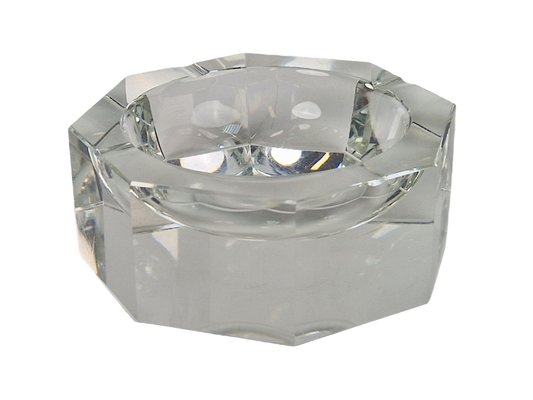 Art Nouveau Crystal Ashtray from Moser, 1940s for sale at Pamono