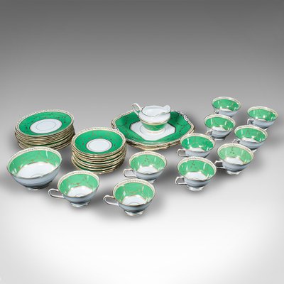 Englisches Keramik Teeservice für 10 von Waring & Gillow, 1930er, 34 . Set bei Pamono kaufen