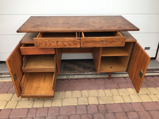 Vintage Brown Desk 1970s for sale at Pamono