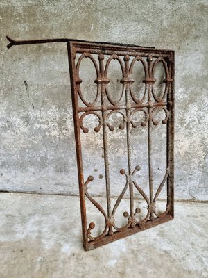 Antica recinzione in ferro battuto, XIX secolo in vendita su Pamono