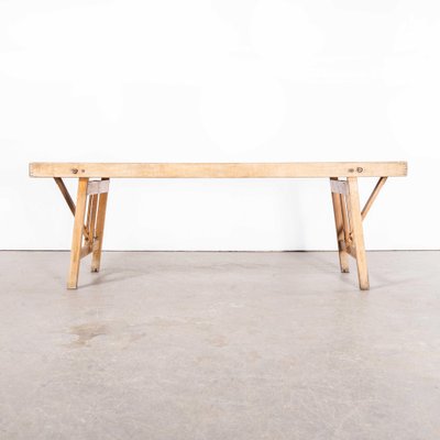 Large Wooden Craft Table for sale at Pamono