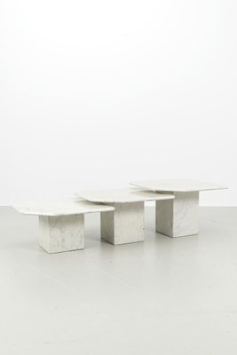 Marble Coffee Tables Set of 3 for sale at Pamono