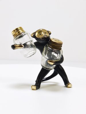 Monkey Salt and Pepper Shakers by Walter Bosse for Herta Baller
