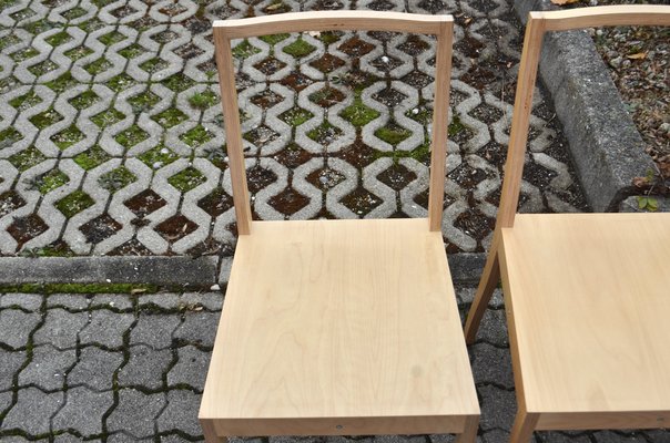 Model PLY Plywood Chairs by Jasper Morrison for Vitra 2009 Set of 8 for sale at Pamono