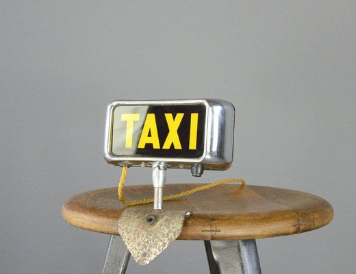 Leuchtendes Taxischild, 1940er bei Pamono kaufen