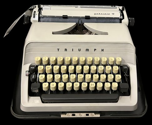 Small Gabriele 10 Typewriter from Triumph, 1960s for sale at Pamono