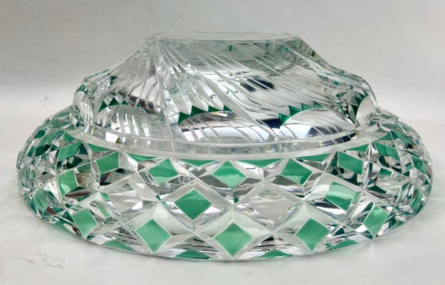 Crystal Centerpiece from Val Saint Lambert, 1950 for sale at Pamono