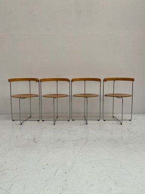 Vintage Sóley Folding Chairs by Valdimar Hardarson for Kusch Vintage Sóley Folding Chairs by Valdimar Hardarson for Kusch