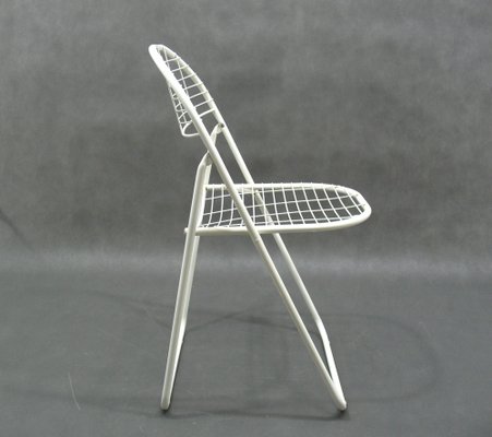 Metal Folding Chair by Niels Gammelgaard for Ikea