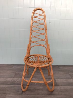Stuhl aus Bambus & Rattan, 1960er bei Pamono kaufen