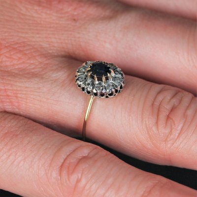 Gold cluster ring deals