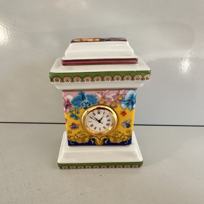 Table Clock Model Versace Primavera from Rosenthal for sale at Pamono