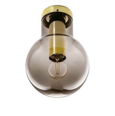 Maxi Bulb Deckenlampe aus Rauchglas von Raak Amsterdam, Niederlande, 1960er  bei Pamono kaufen