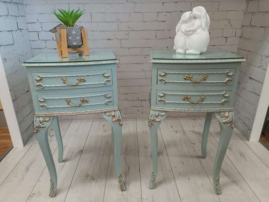 Country style bedside tables outlet
