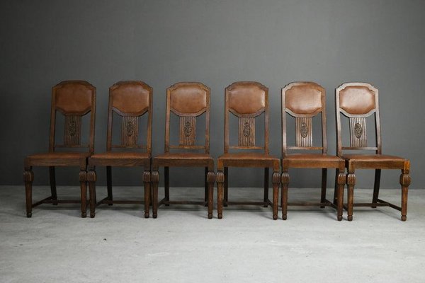 Solid oak dining chairs for sale deals