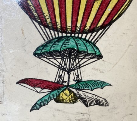 Basket by Piero Fornasetti for Atelier Fornasetti, 1950s for sale