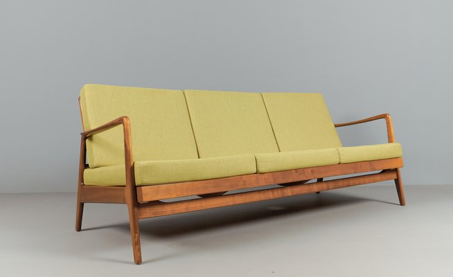 Green New Upholstery Adjule Scandinavian Sofa 1960s For At Pamono