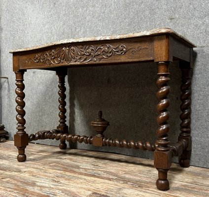 Carved curved console table outlet