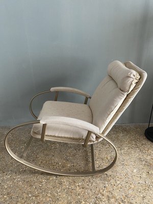 Rocking Armchair by Guido Faleschini 1970s for sale at Pamono