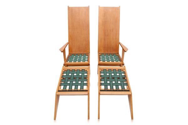 Vintage Italian Swimming Pool Lounge Chairs 1970s