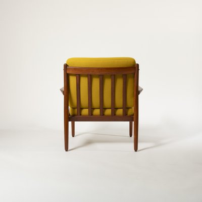 ・ＥＲＩＫＳＥＮ・１９６９-１９７４・２２cm・  Teak Easy Chairs by Svend Åage Eriksen for Glostrup, 1960s, Set of