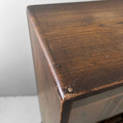 Meiji Period Mulberry Cha Tansu Tea Cabinet, Japan, 1890s for sale