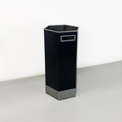 Portaombrelli Acan In Plastica - Colore Nero - 50 X 28 X 28 Cm - Design Arrotondato