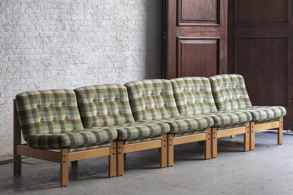 Modular Sofa Denmark 1970s Set of 5 for sale at Pamono