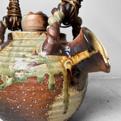 全国宅配無料 Large Japanese Shigaraki Pottery Teapot, 1970s for sale at 工芸品