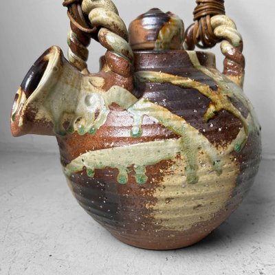 Large Japanese Shigaraki Pottery Teapot, 1970s for sale at