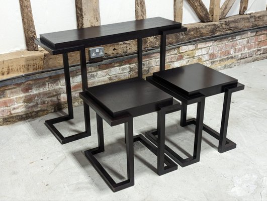 Console Wrap et Tables d'Appoint de Eco Trading, Set de 3 en vente