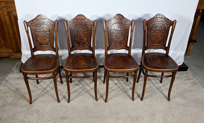 Sillas de comedor N ° 67 de Jacob & Josef Kohn, década de 1900