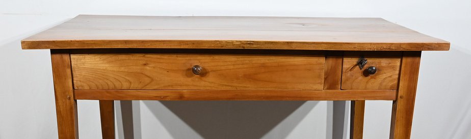 Mid 19th Century Petite Lacquer and Bamboo One Drawer Writing Table Mid 19th Century Petite Lacquer and Bamboo One Drawer Writing Table