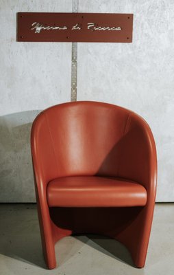 Intervista Lounge Chair by Massimo and Lella Vignelli for Poltrona