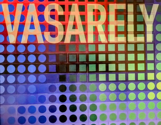 から厳選した Victor Vasarely, Paris Exhibition Poster, 2019, Print for コレクション