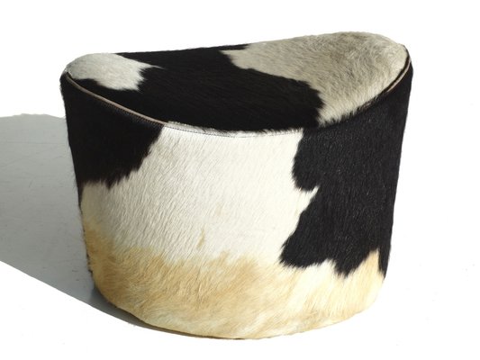 Pouf Stockholm in pelle di Niels Gammelgaard per Ikea in vendita