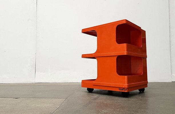 Mid-Century Italian Space Age Bar Trolley or Side Table by