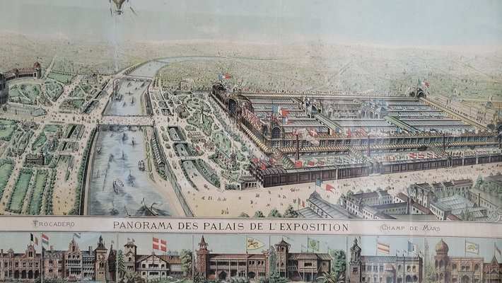 J.E. Goossens, Panorama des Palais de L'Exposition