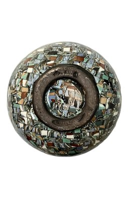 Micro-Mosaic Ceramic Vase by Jean Gerbino for Vallauris, France