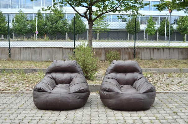 Leather Bean Bag from de Sede, 1970s for sale at Pamono