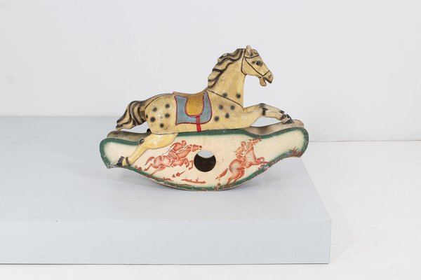 Paper mache rocking best sale horse