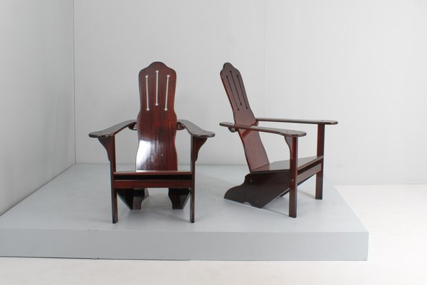 Mid century adirondack sale chair