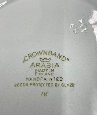 食器 ARABIA FINLAND Arabia Finland: One UHTUA Series Large 330 Mm Serving Plate