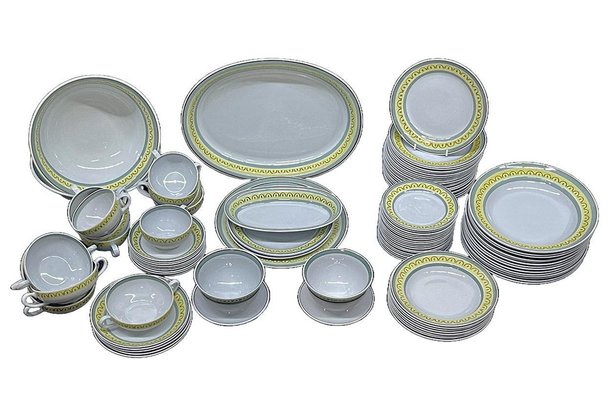 Dinner Service Kronenband from Arabia of Finland, 1960s, Set