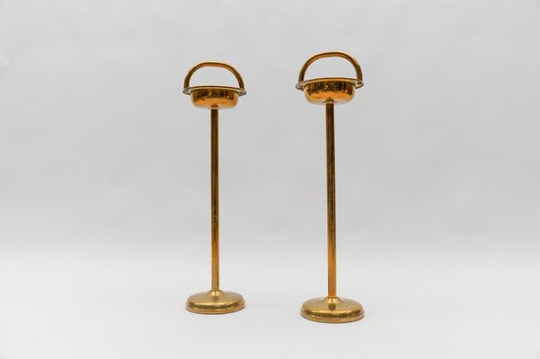Brass Ashtray Stand in the style of Carl Auböck, 1950s for sale at