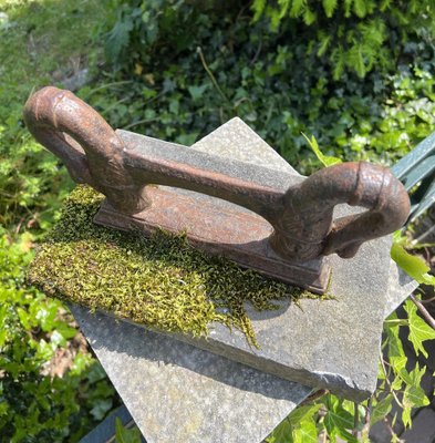 Grattoir à Bottes Fonte Esschert Design - Motif Oiseau - 27x1.6x34cm - Décor Jardin