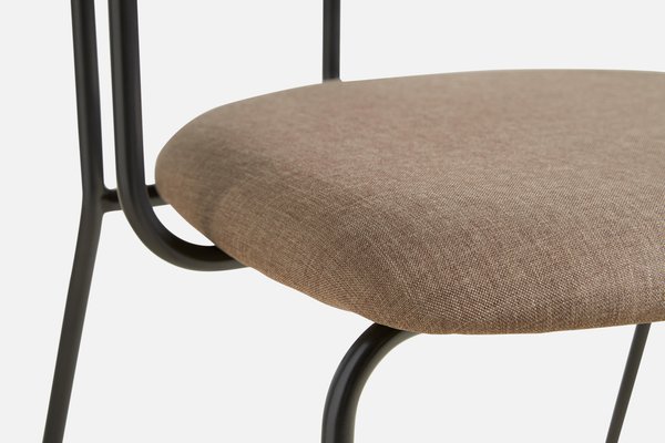 Frame Taupe Dining Chair by Mario Tsai Studio for sale at Pamono
